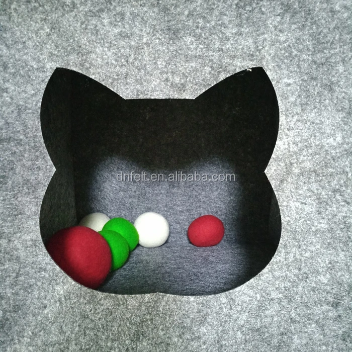 Felt Pet Dog Cave House Dog Bed Cat Nest