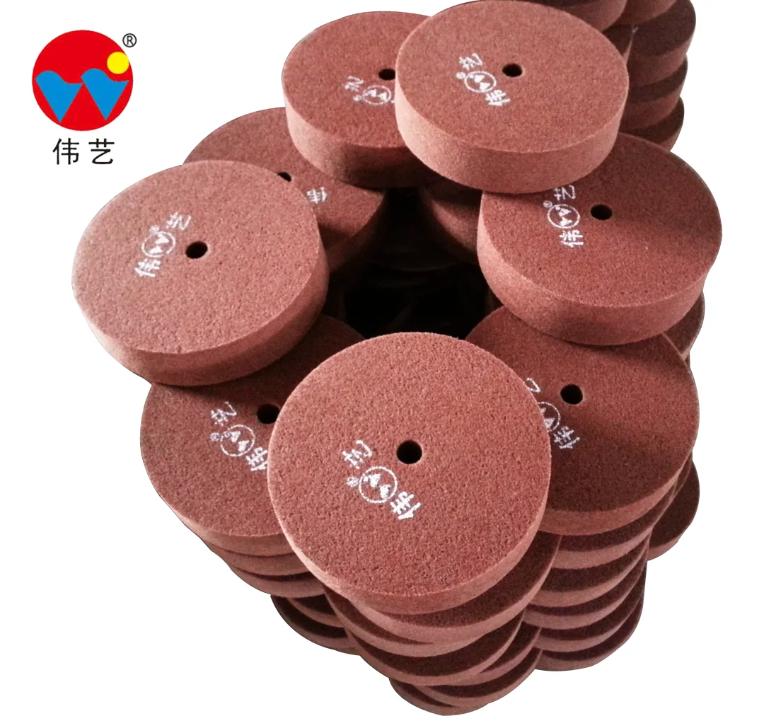 WEIYI maroon nylon polishing wheel