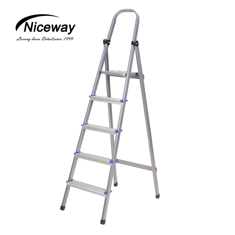 Best price home use folding ladder save space foldable ladder