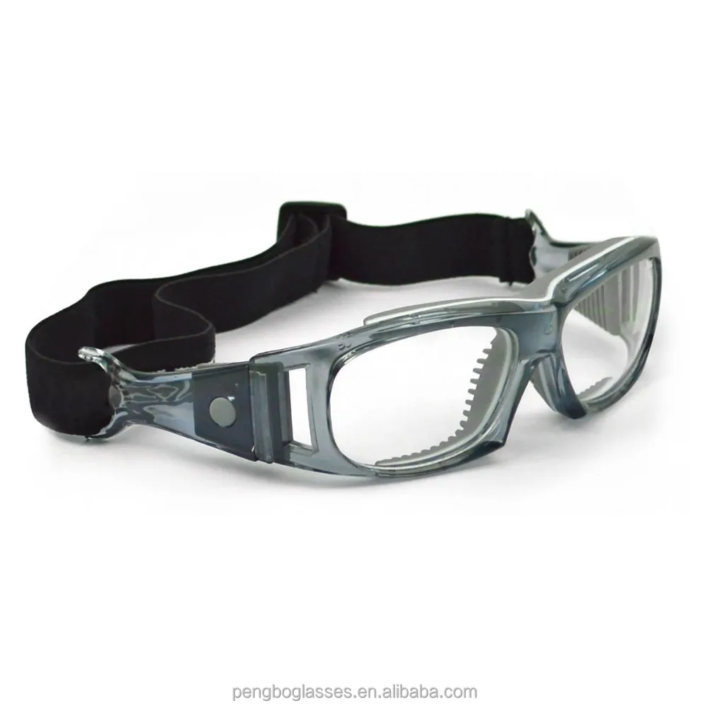 Professional Protective Basketball Glasses with flexible strap for Ball Sports