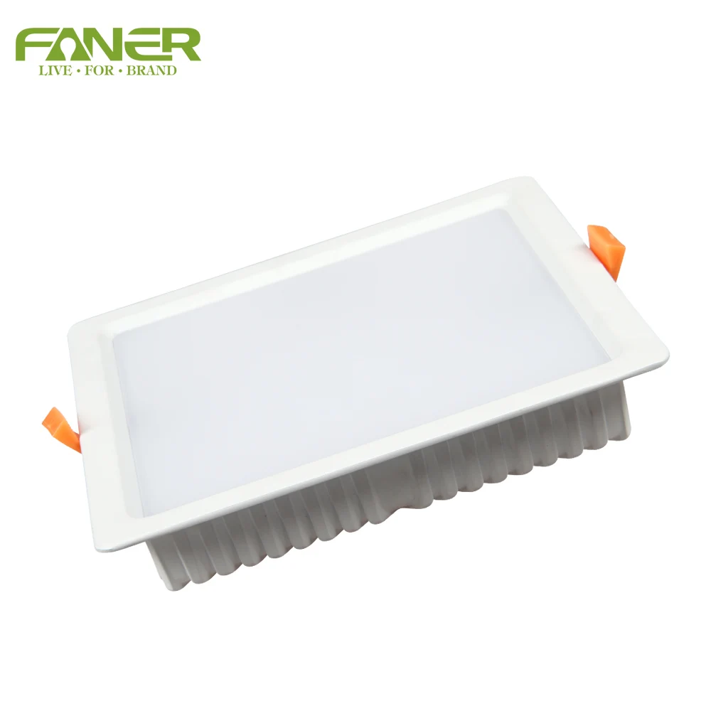
Aluminium Narrow Edage LED Downlight COB Square Spot LED Ceiling Light 