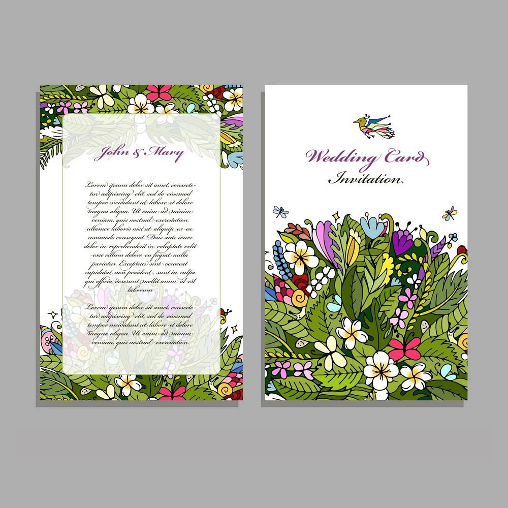 Wedding Invitation Wholesale Laser Cut New Year Festival Brochure Custom Business Handmade Greeting Card