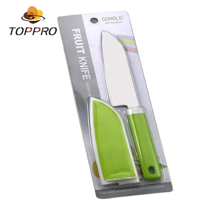 cheap knife set stainless steel steak knife with plastic handle fruit paring knife