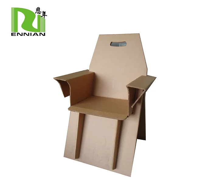 pop/pos corrugated cardboard chair