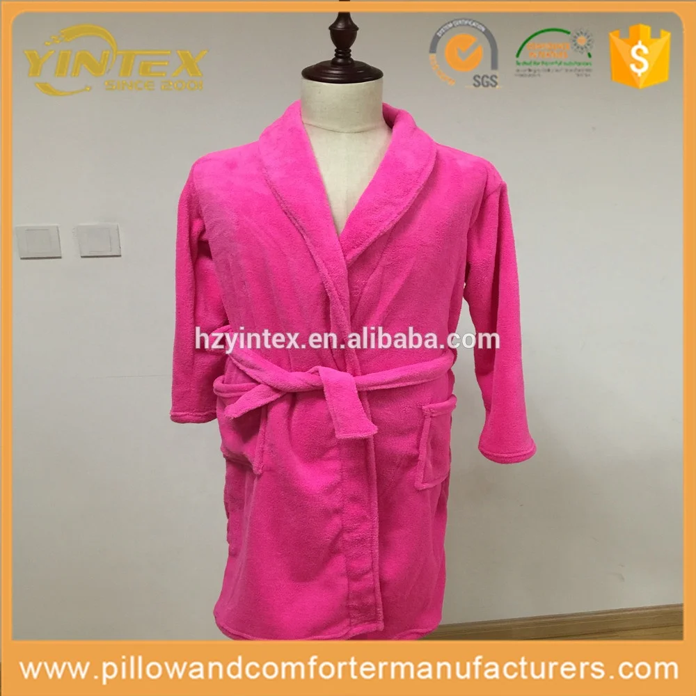 
wholesale Luxury Warm Long Kimono Bath Robe Cotton Custom Kid Bathrobe 