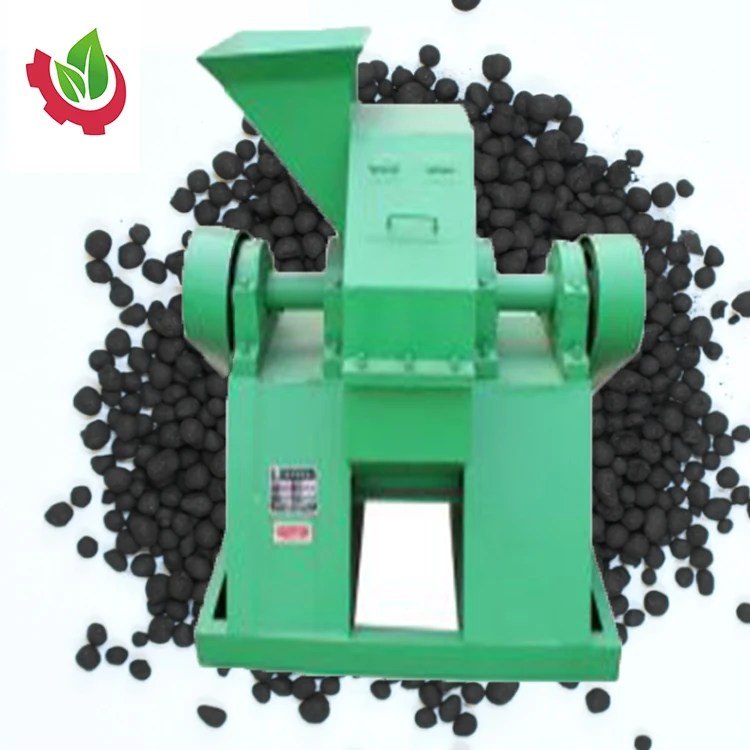 NPK fertilizer production line machines with cage crusher for sale Easy Control Double Roller Urea Crusher Machine