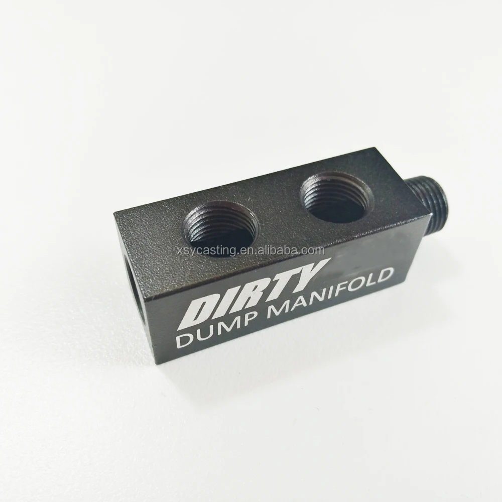 Корпус из анодированного алюминиевого сплава 6061 фрезерный станок с ЧПУ клапан сброса давления