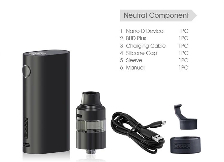 Chinese supplier 80w Vape Box Mod Kit 2200mAh Battery Electronic Cigarette Atomizer Lite E Cig Kits