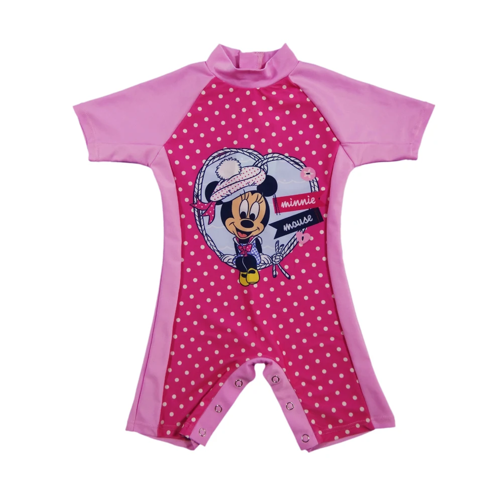 OEM, низкий минимальный заказ, детская одежда для плавания с коротким рукавом, милый купальник, пляжная одежда с принтом