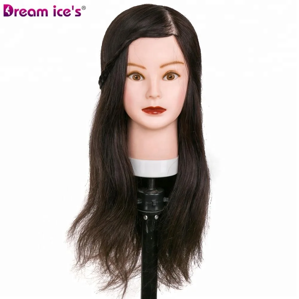 Factory Customization 26 Inch Doll Transplant 30 Inch Natural Lash Hairdressing Braiding Hair Training Head For Dental