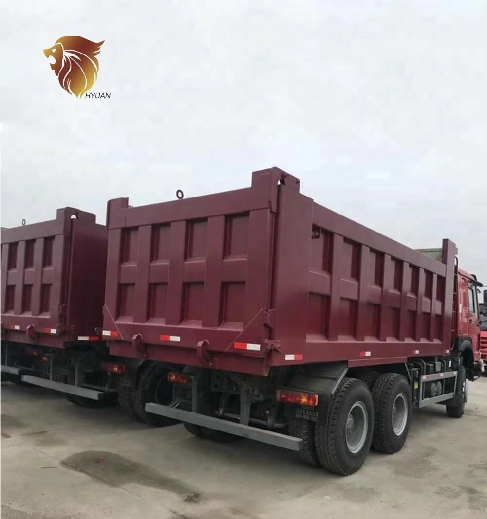Hyuan Brand 60T high quality SINOTRUK cargo truck HOWO cargo semi trailer for sale low price