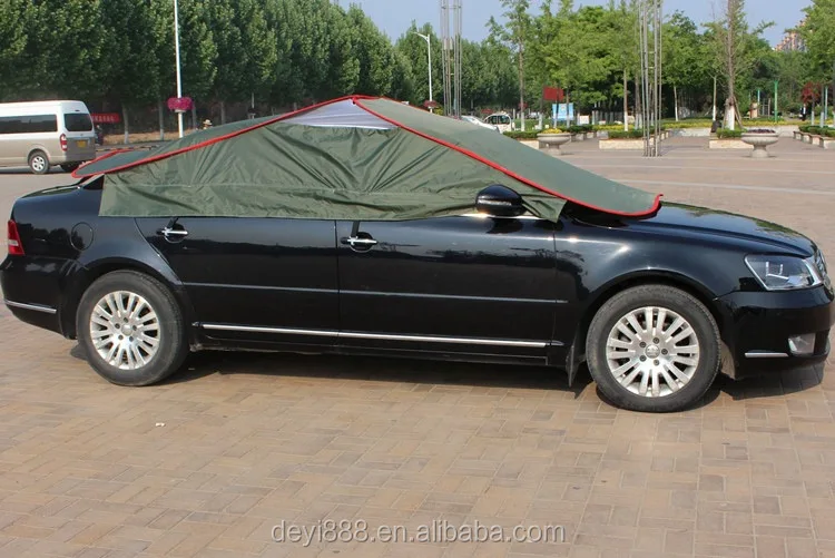 2018 promotion cover for car good quality car roof cover fabric and sun cover for car
