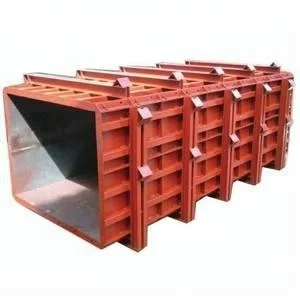 Wood and Steel Circular Hollow Column Formwork Concrete System