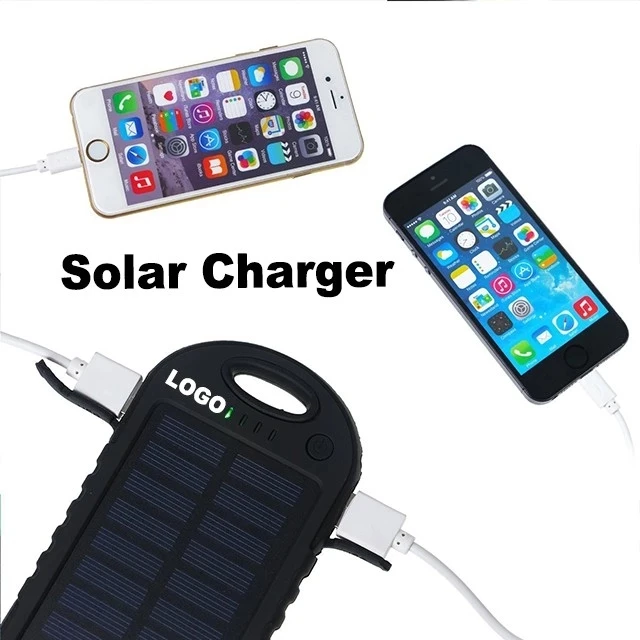 Hotsale hot sale 5000mah solar power bank for iPhone Xs max,portable solar powerbank 10000mah power bank 20000mah for Samsung S9