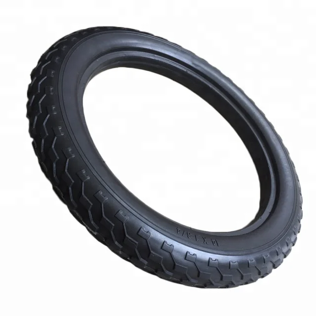 
14 Inch Polyurethane Foam Bicycle Tires For Bike Trailer 