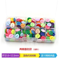 12mm DIY button shirt children clothes plastic button clasp monopoly candy color decorative button