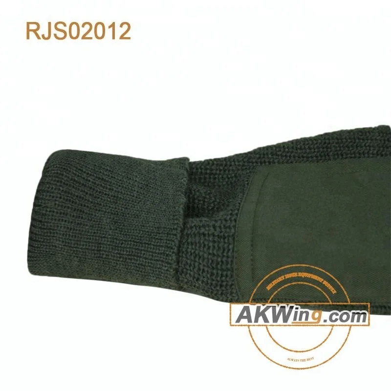 Olive Green Army Wool Sweater Pullover Military Sweater for camping