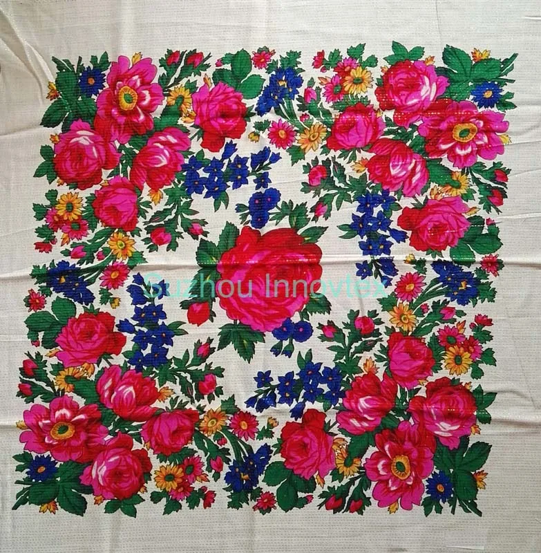 Акриловая ткань для шарфов с люрексом, металлик, 30 дюймов