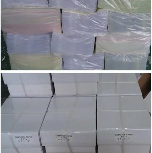 1-5ply Carbonless Paper NCR Paper continuous forms bill paper, carton of 1000 sheets