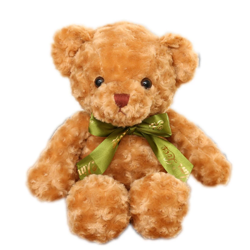 Cuddly feel 25cm sitting stuffed baby teddy bear wholesale for sale