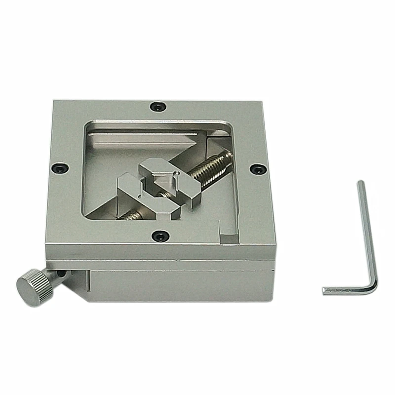 80MM 90MM Silver BGA Reballing Station Stencils Template Holder Foxture Jig For PCB Chip Soldering Rework Repair