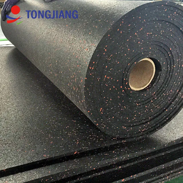 rubber flooring rolls for fitness room