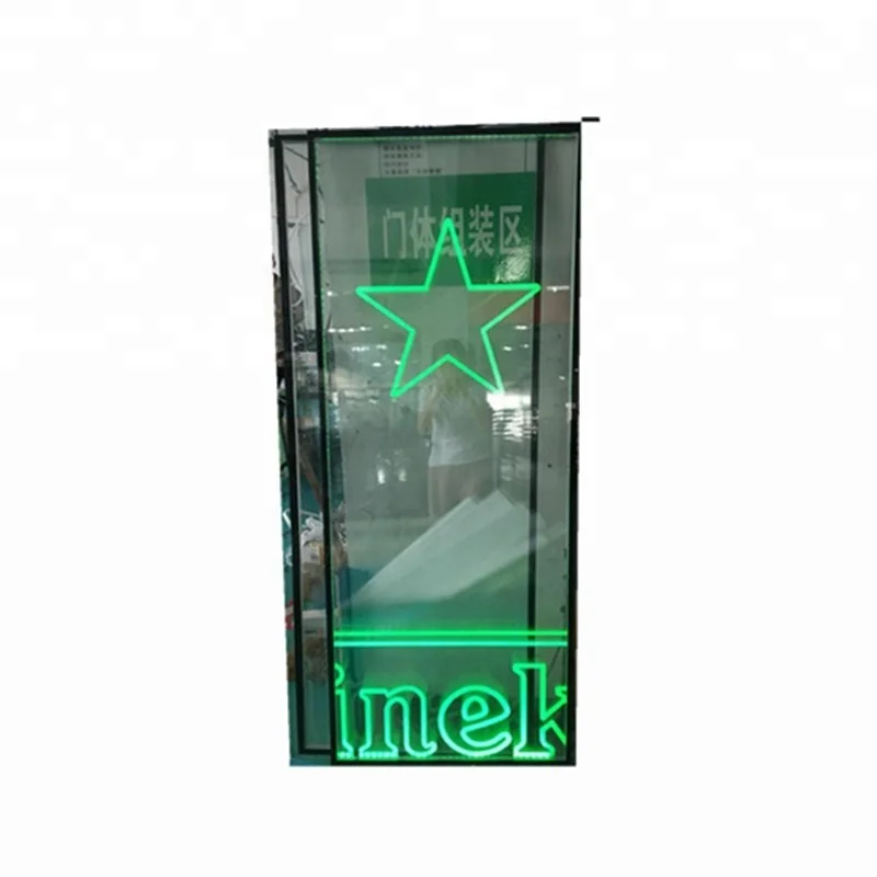 Деталь морозильной камеры светодиодная стеклянная дверь для холодильника для напитков