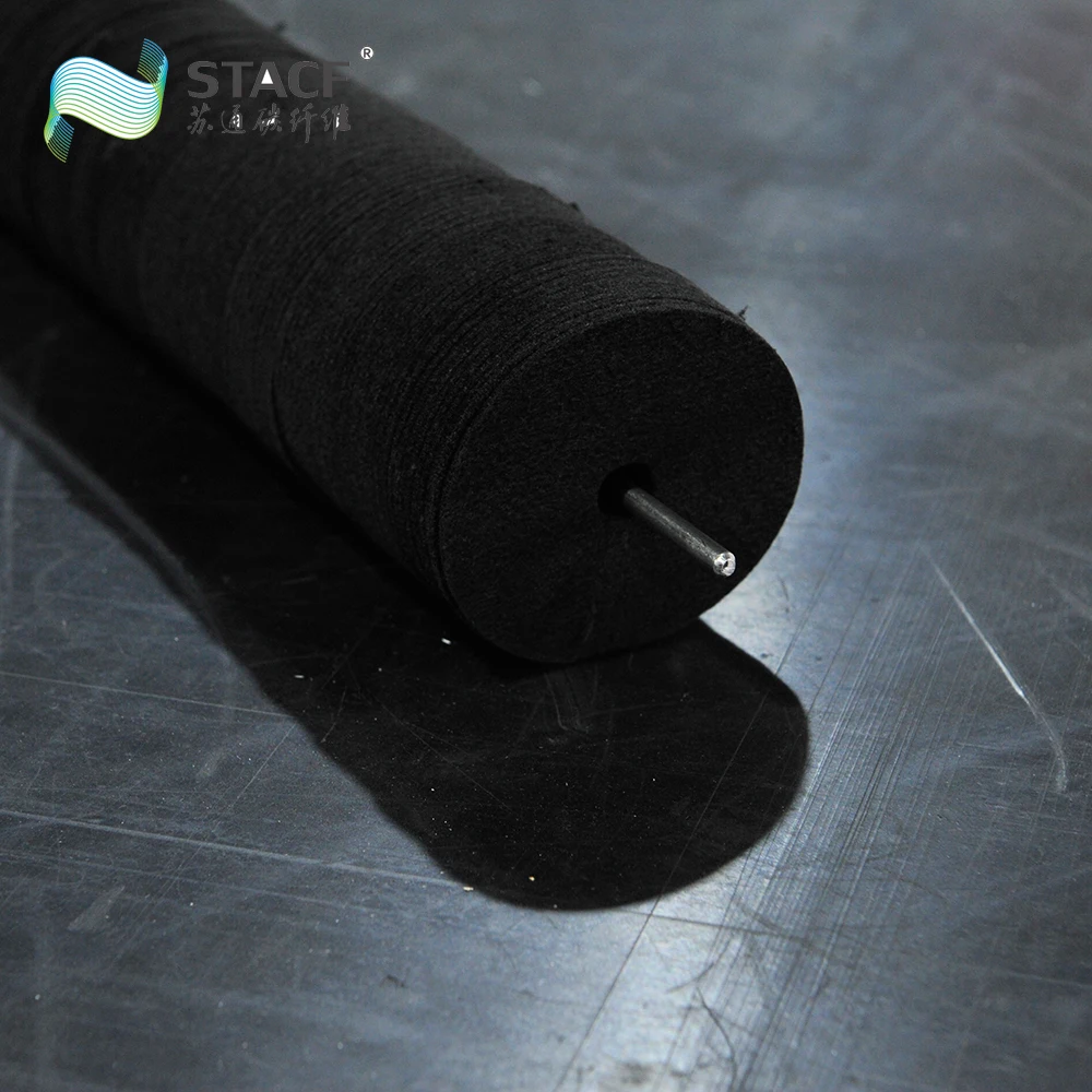 100% Viscose ACF High Efficiency Activated Carbon Fiber Cloth Fabric Felt