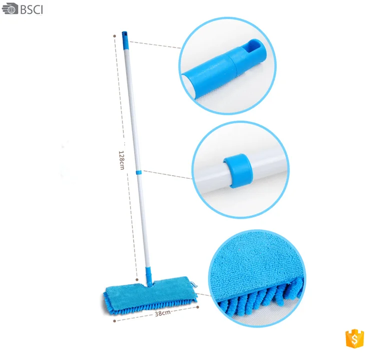 2 in 1 multifunctional microfiber easy cleaning mop