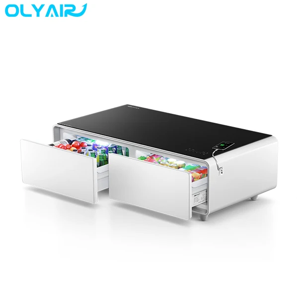 Многофункциональный охлаждающий журнальный столик с двойным охлаждающим отсеком и высокоскоростным USB-разъемом 3,0