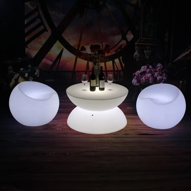 
Modern lighted up 16color remote control wireless portable cocktail Bar KTV Cafe wedding led table/events/nightclub 