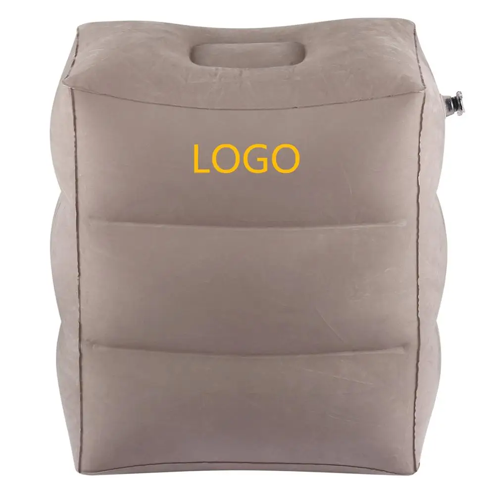Airgoods Travel Inflatable Adjustable Leg Foot Rest Cushion Pillow for Airplane