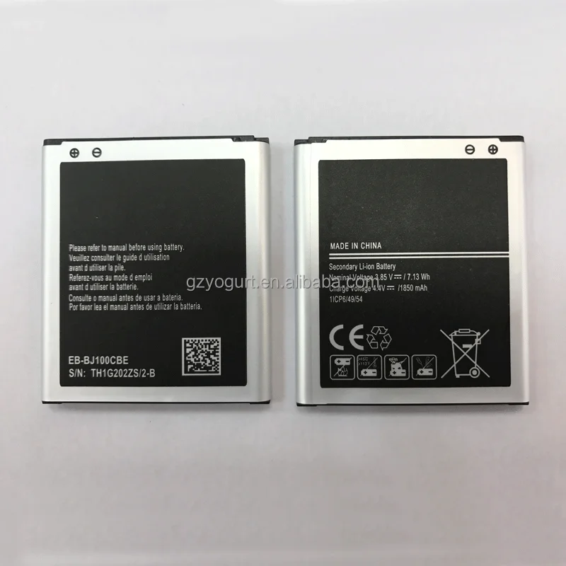 100% натуральная EB BJ100CBE литий ионная аккумуляторная батарея для Samsung Galaxy J1 j100 батарея 1850 мАч (60715936989)