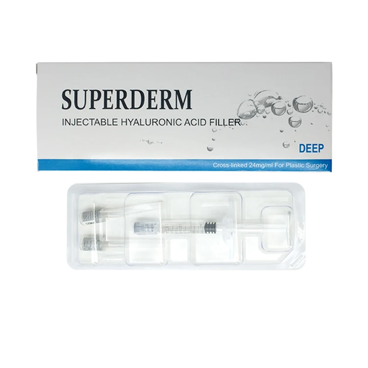 
Wholesale Gel Injection 2ml Cross linked Filler Hyaluronic Acid 