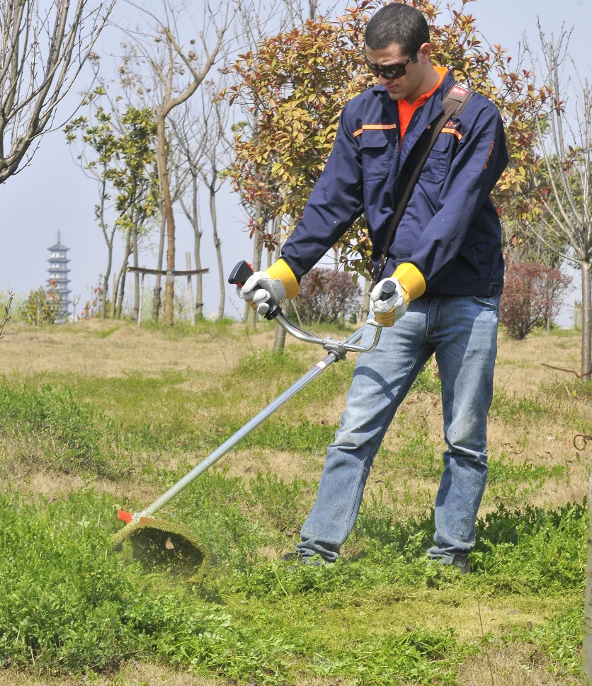 Backpack brushcutter 52cc, Grass Trimmer 2 Stroke