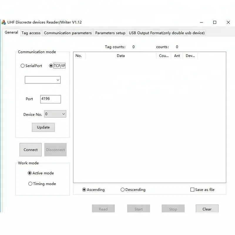 Cheap Desktop Portable USB UHF RFID Card Reader/Writer Programmer