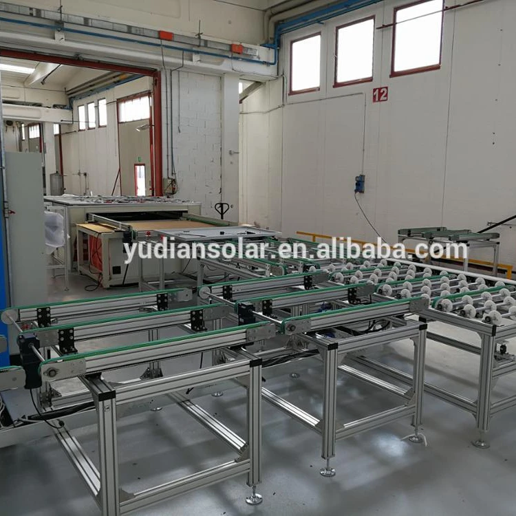 Radiant solar PV module manufacturing plant solar panel automatic transmission production plant automatic production flow