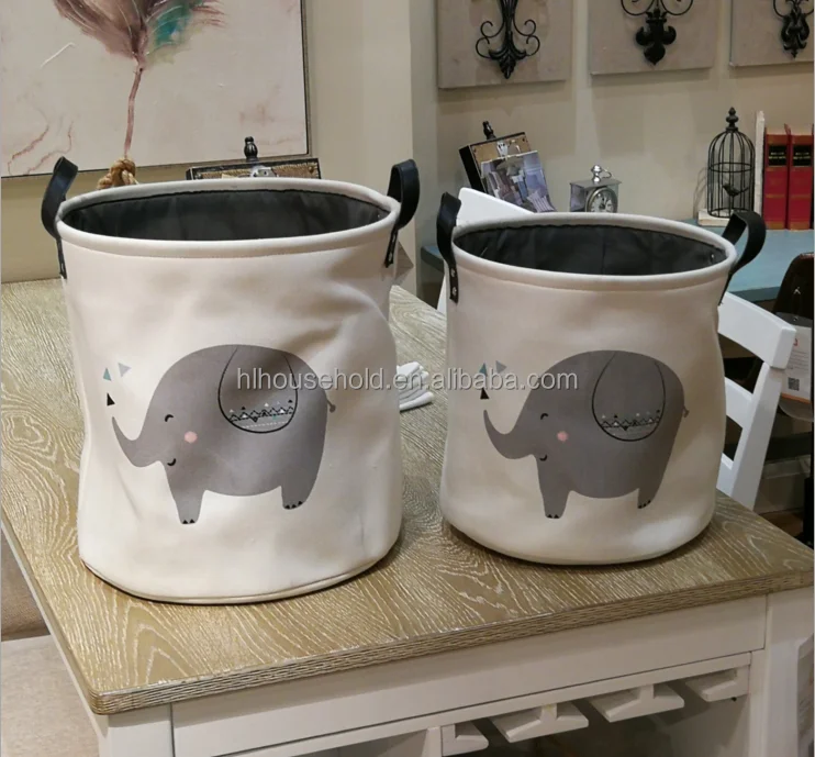 High Quality Folding Chidren Storage Toy Organizer Basket