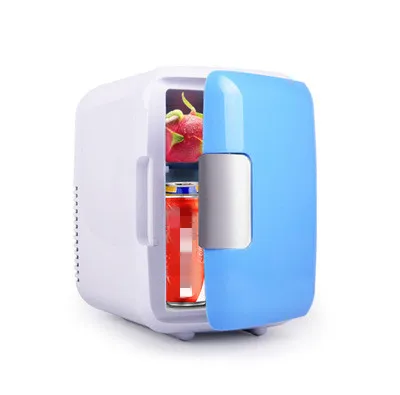 Мини Портативный горячей и холодной двойного назначения 12v автомобильный холодильник
