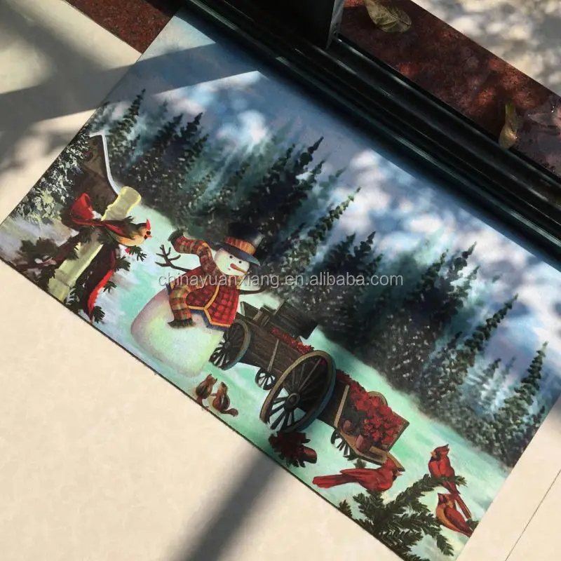 Holiday Decoration Printed Outdoor Christmas Door Mat