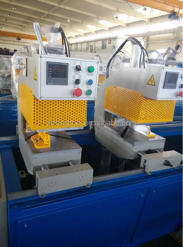 Pvc window machine 2 head welding machine / UPVC Window Door Making Machine