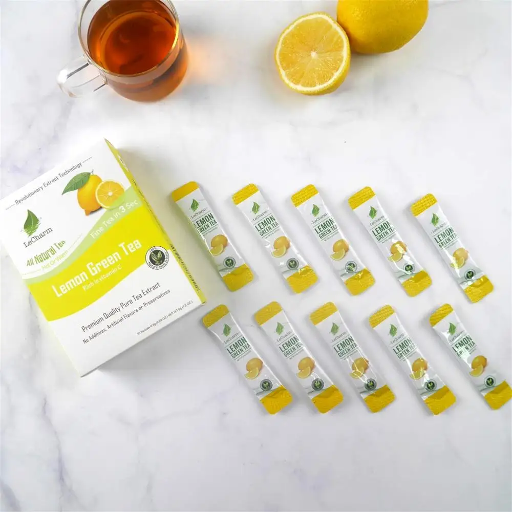 
Plant Extraction Lemon Slimming Green Tea Fruit Lemon Tea 