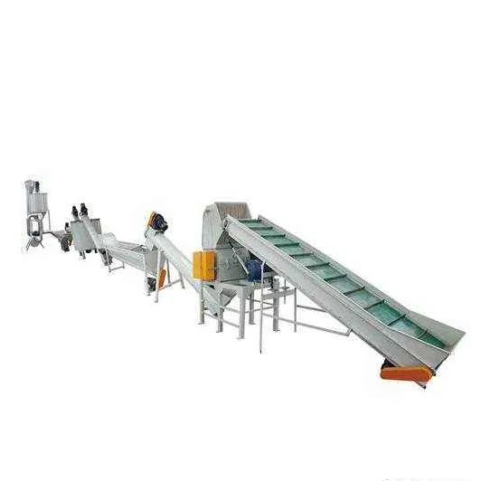 
waste pp pe hdpe/ldpe film crushed plastic recycling production line in bangladesh 