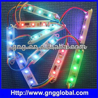 ABS injection 3pcs smd5050 digital led pixel module