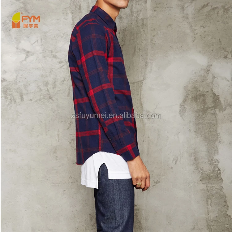 
fashion designer slim fit casual checked shirts for men 