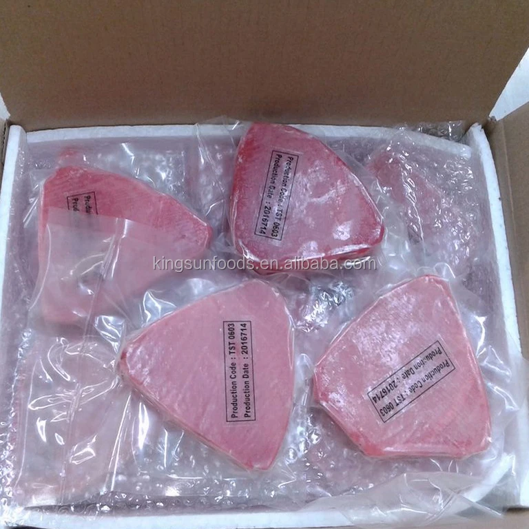 Good Quality Super frozen CO Yellowfin Tuna Steaks Price