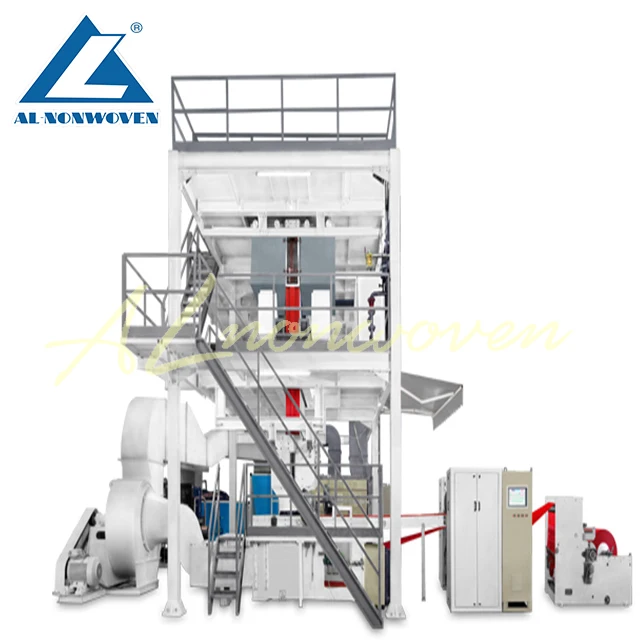 AL---S PP Spunbond  Nonwoven Fabric Making Machine For Shopping Bag Wall Paper Clothes Cover one time used production machinery
