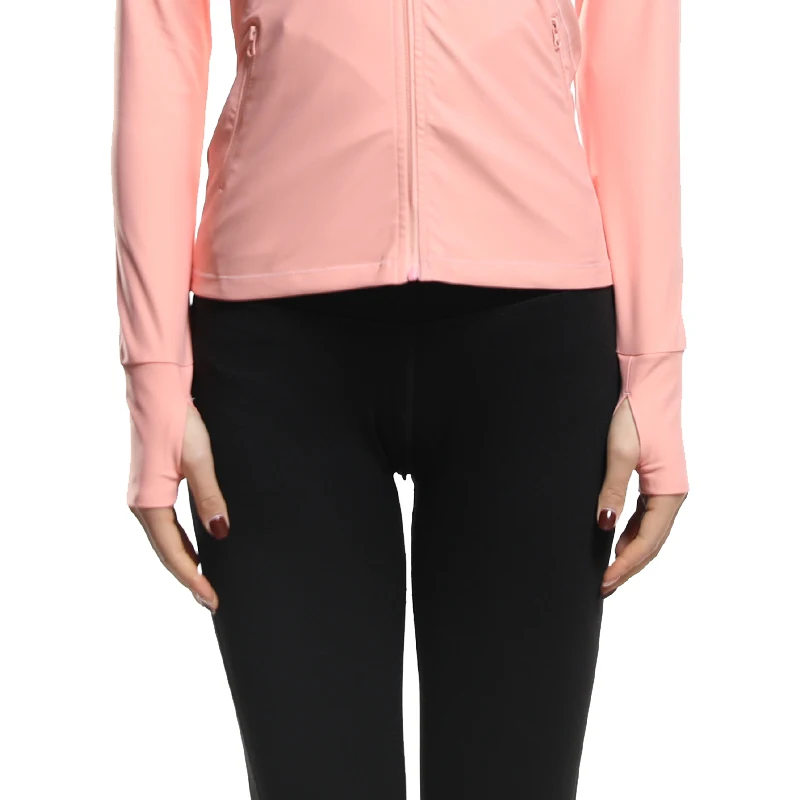 Gym Wear Fitness Yoga Jaket Running Sport For Women And Ladies