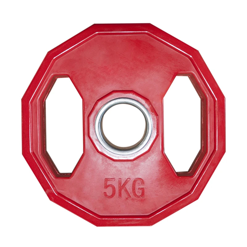 Бодибилдинга круглый 12 боковых обрезиненные блины для диск/обрезиненные блины для штанги