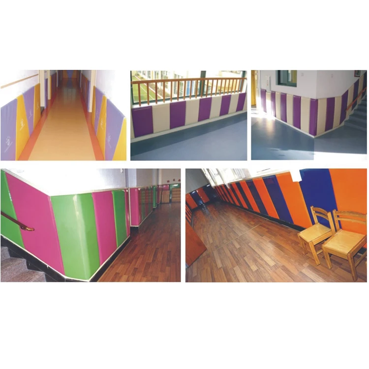 Children amusement park soft toy play merry go round candy theme playground